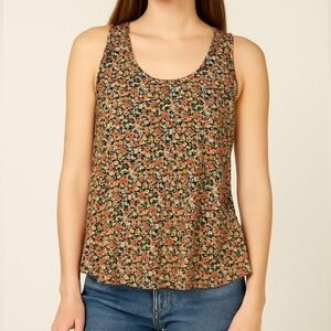 DNA COUTURE Floral Sleeveless Women's Top